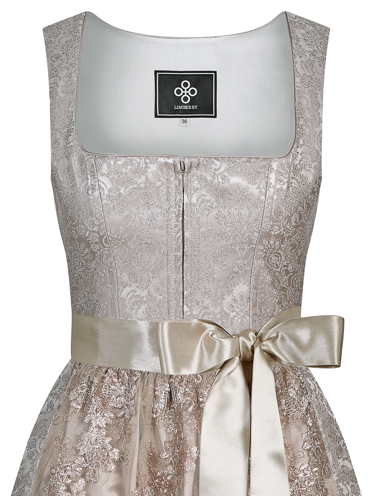 Goldenes Dirndl mit Wendeschürze Goldenes Dirndl mit Wendeschürze