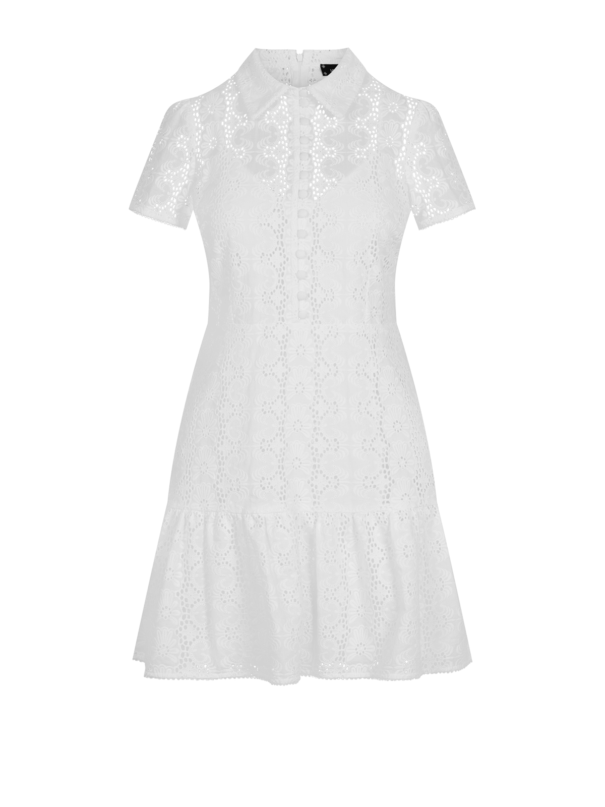 Sommerkleid aus Lochspitze Sommerkleid aus Lochspitze