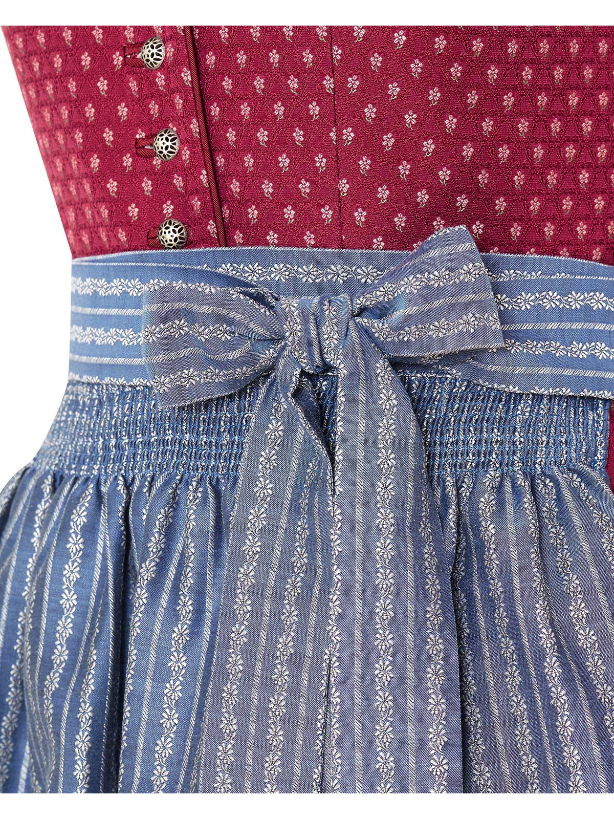 Rotes Dirndl hochgeschlossen Rotes Dirndl hochgeschlossen