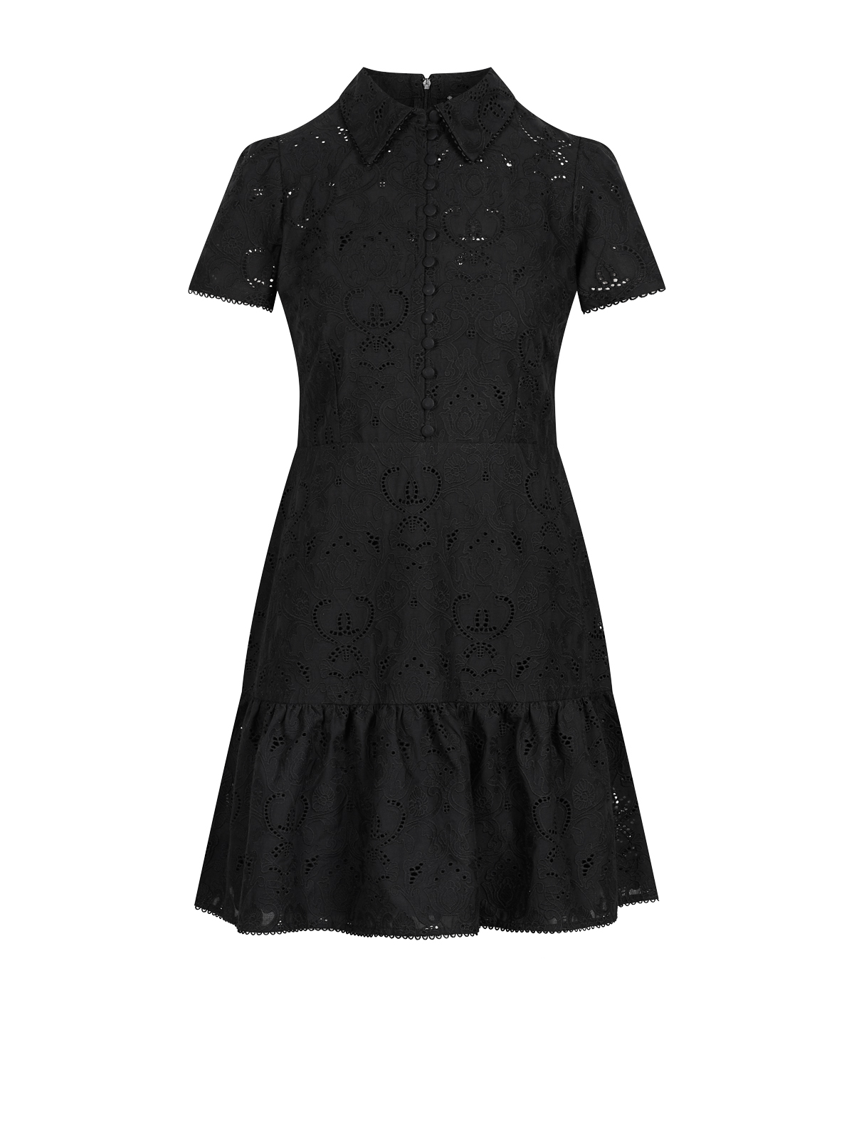 Sommerkleid aus Lochspitze Sommerkleid aus Lochspitze