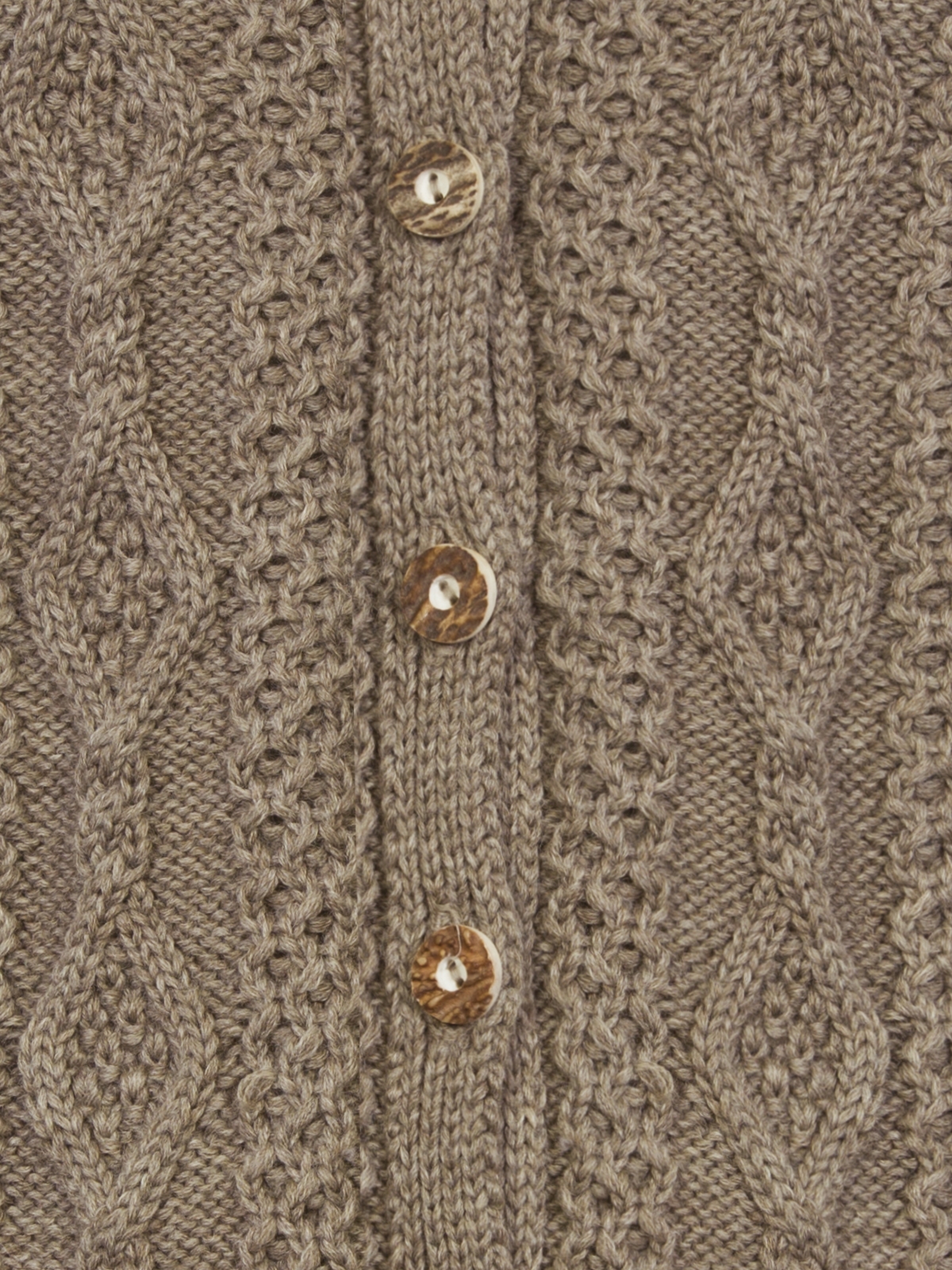 Trachten Strickjanker braun Trachten Strickjanker braun
