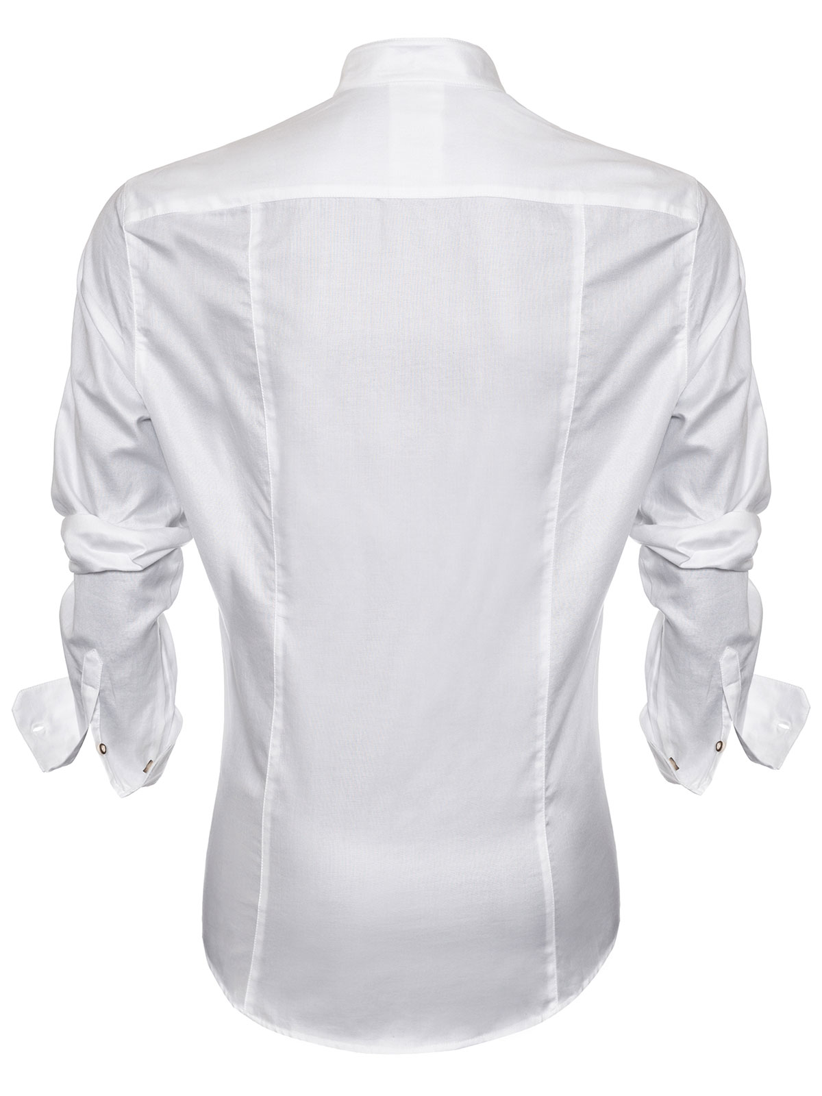 Weißes Slimfit Trachtenhemd Weißes Slimfit Trachtenhemd