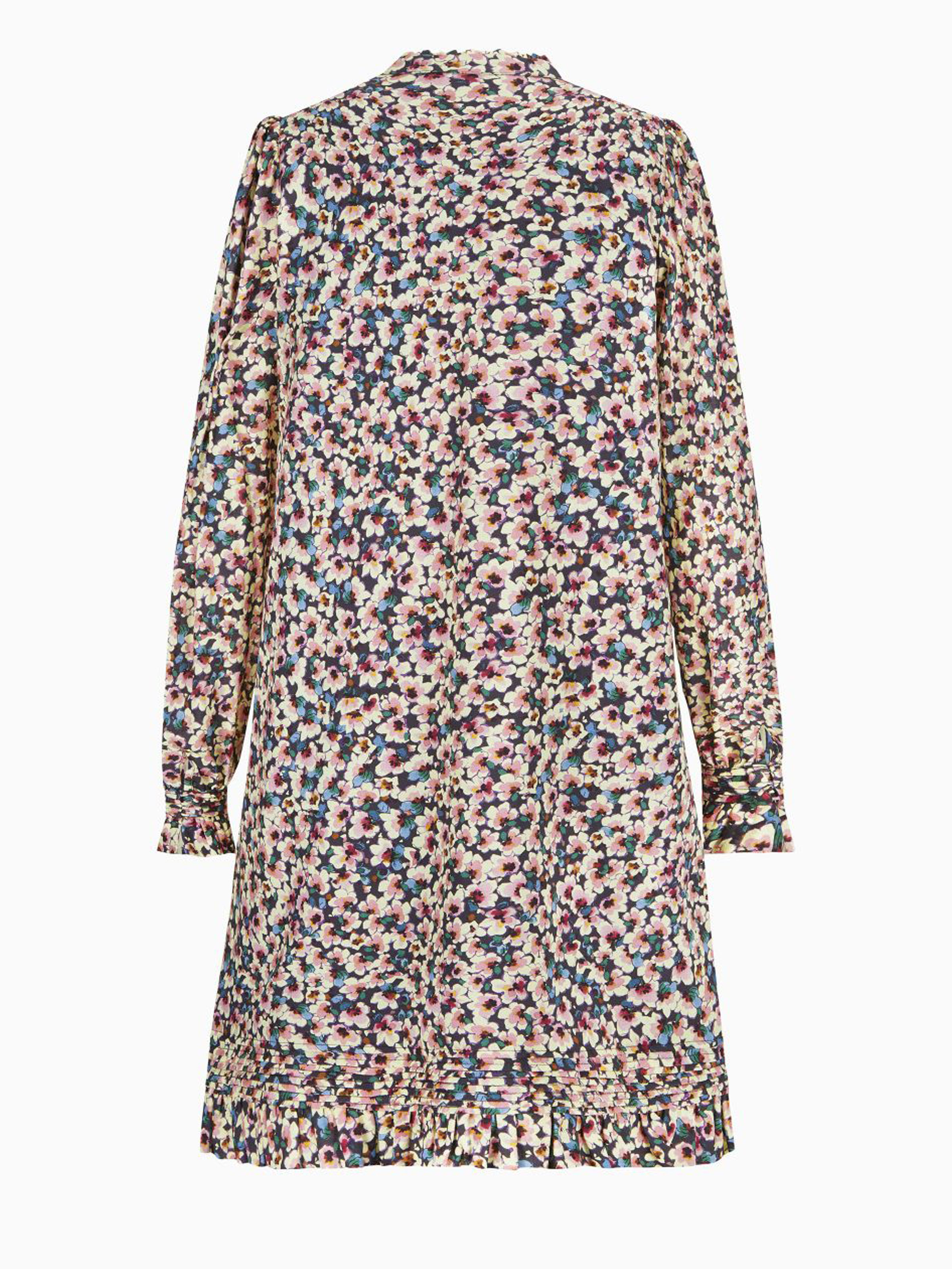 Kurzes Kleid mit Blumenmuster Kurzes Kleid mit Blumenmuster