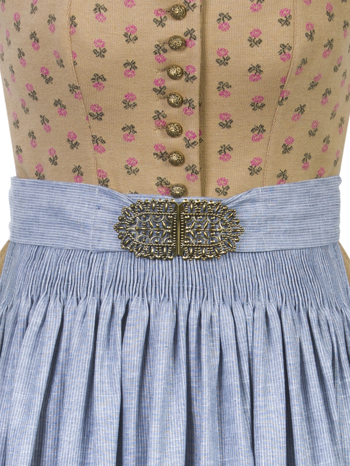 Stretch Dirndl in Senf Stretch Dirndl in Senf