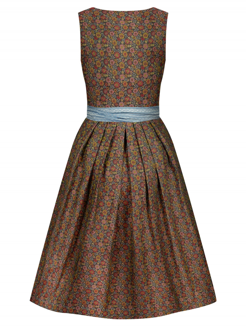 Grün-roséfarbenes Dirndl mit zwei Schürzen Grün-roséfarbenes Dirndl mit zwei Schürzen