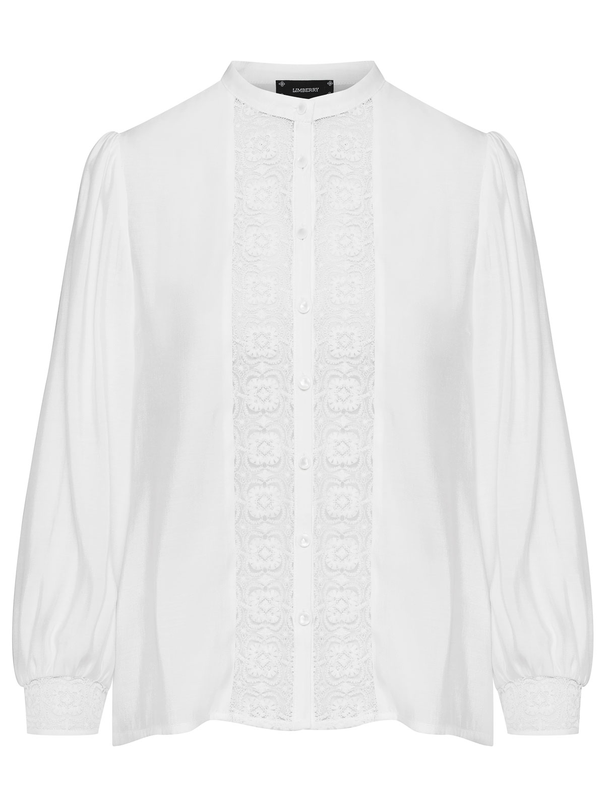 Weiße Bluse mit Spitze Weiße Bluse mit Spitze