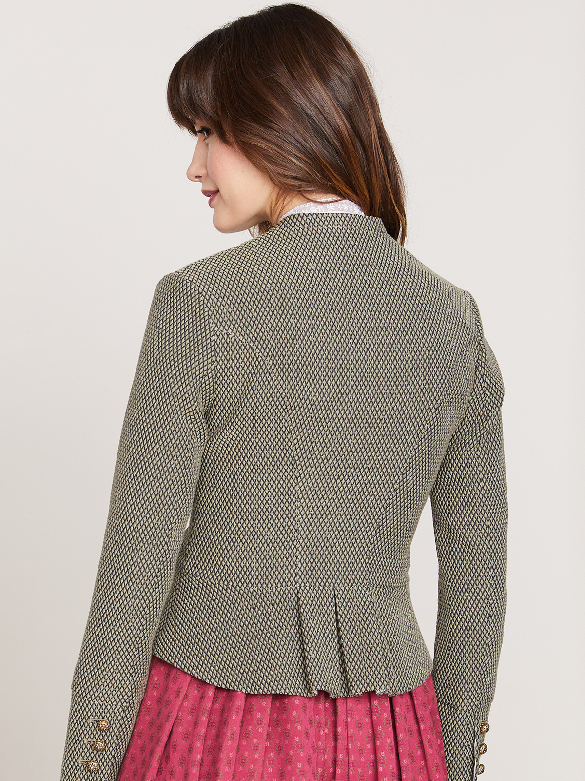 Elegante Miederjacke in Heugrün Elegante Miederjacke in Heugrün
