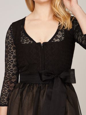 Material-Mix Dirndl mit zwei Schürzen Material-Mix Dirndl mit zwei Schürzen