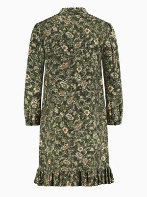 Geblümtes Midi-Kleid aus Baumwolle Geblümtes Midi-Kleid aus Baumwolle