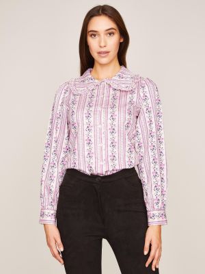 Bluse mit Bubikragen Bluse mit Bubikragen