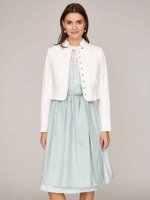 Mintfarbenes Dirndl mit 2 Schürzen Mintfarbenes Dirndl mit 2 Schürzen