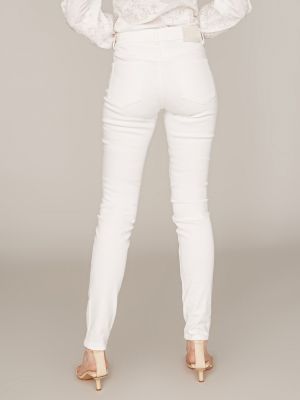 Weiße Jeans 