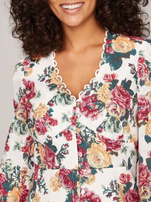 Midikleid mit Blumenmuster Midikleid mit Blumenmuster