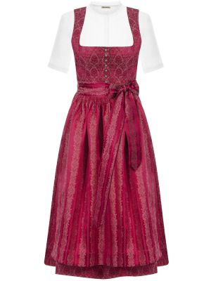 Elegantes Dirndl in schimmerndem Pink Elegantes Dirndl in schimmerndem Pink