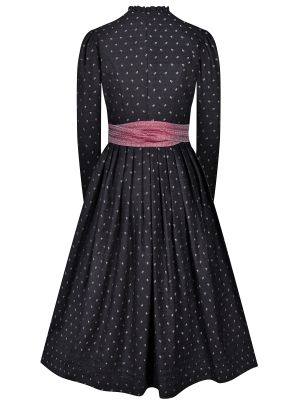 Schwarzes Dirndlkleid mit Schürze Schwarzes Dirndlkleid mit Schürze