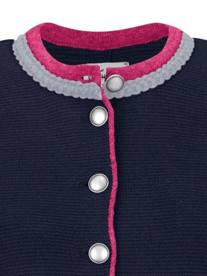 Dunkelblaue Strickjacke Dunkelblaue Strickjacke