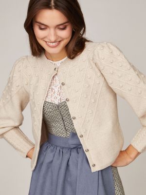 Romantisches Dirndl mit Blumenmuster und zwei Schürzen Romantisches Dirndl mit Blumenmuster und zwei Schürzen