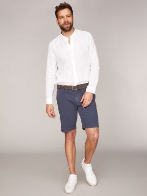 Dunkelblaue Chino-Shorts Dunkelblaue Chino-Shorts