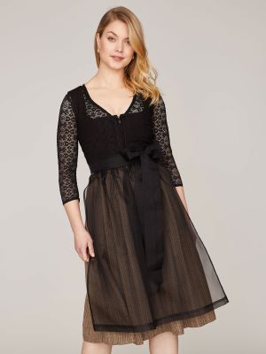 Material-Mix Dirndl mit zwei Schürzen Material-Mix Dirndl mit zwei Schürzen