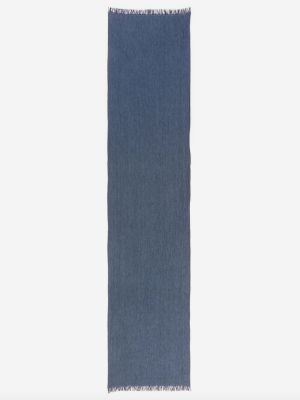 Denim-Blauer Schal