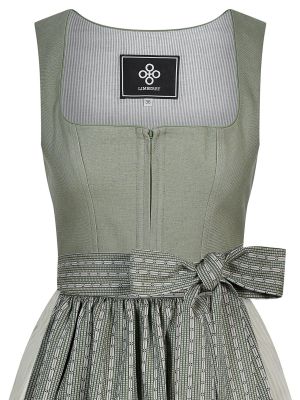 Khakifarbenes Dirndl mit zwei Schürzen Khakifarbenes Dirndl mit zwei Schürzen