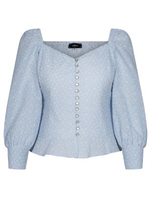 Bluse mit Schößchen Bluse mit Schößchen