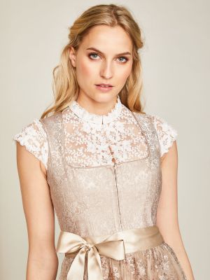 Goldenes Dirndl mit Wendeschürze Goldenes Dirndl mit Wendeschürze