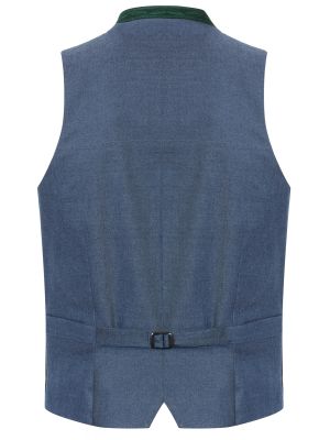 Schwarze Trachtenweste mit Muster Schwarze Trachtenweste mit Muster