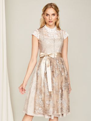 Goldenes Dirndl mit Wendeschürze Goldenes Dirndl mit Wendeschürze