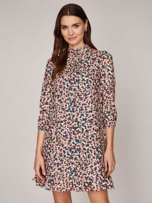 Kurzes Kleid mit Blumenmuster Kurzes Kleid mit Blumenmuster
