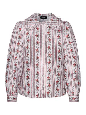 Bluse mit Blumenranken Bluse mit Blumenranken