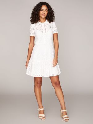 Sommerkleid aus Lochspitze Sommerkleid aus Lochspitze