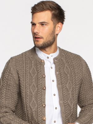 Trachten Strickjanker braun Trachten Strickjanker braun