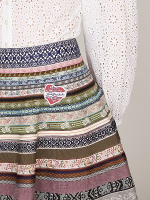 Gemusterter Midi-Rock im Boho-Look Gemusterter Midi-Rock im Boho-Look