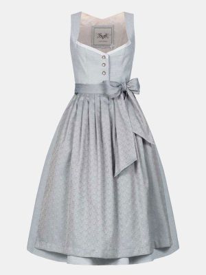 Eisblaues Dirndl mit Herzausschnitt Eisblaues Dirndl mit Herzausschnitt