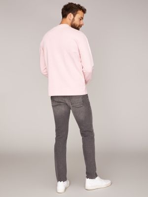 Rosafarbener Sweatpullover Rosafarbener Sweatpullover