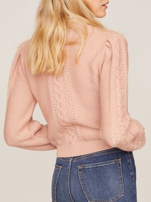 Oversized Strickjacke in sanftem Apricot Oversized Strickjacke in sanftem Apricot