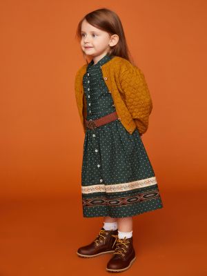 Kinderdirndl in grün Kinderdirndl in grün
