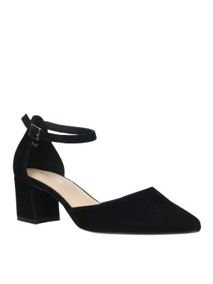 Schwarze Wildleder Pumps Schwarze Wildleder Pumps