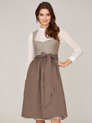Grünes Dirndl mit 2 Schürzen Grünes Dirndl mit 2 Schürzen