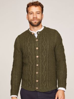 Herren Strickjanker grün Herren Strickjanker grün