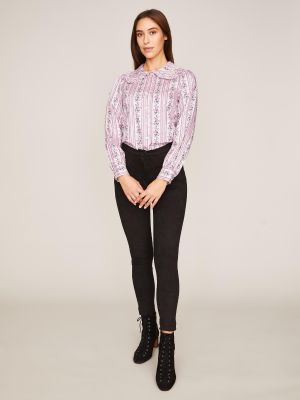 Bluse mit Bubikragen Bluse mit Bubikragen