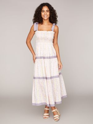 Trägerkleid mit Batik-Muster Trägerkleid mit Batik-Muster
