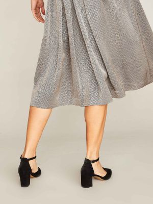 Schwarze Wildleder Pumps Schwarze Wildleder Pumps