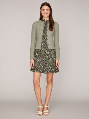Geblümtes Midi-Kleid aus Baumwolle Geblümtes Midi-Kleid aus Baumwolle