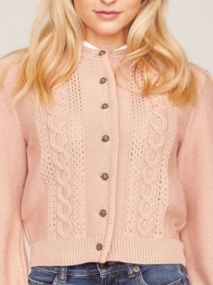 Oversized Strickjacke in sanftem Apricot Oversized Strickjacke in sanftem Apricot