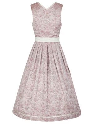 Roséfarbenes Dirndl mit Perlencharivari Roséfarbenes Dirndl mit Perlencharivari