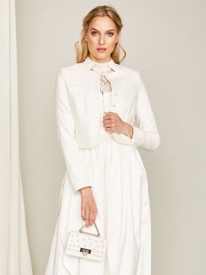Langes Hochzeits-Dirndl in Cremeweiß Langes Hochzeits-Dirndl in Cremeweiß