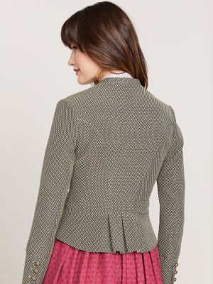 Elegante Miederjacke in Heugrün Elegante Miederjacke in Heugrün