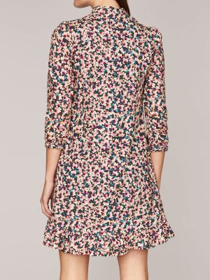 Kurzes Kleid mit Blumenmuster Kurzes Kleid mit Blumenmuster